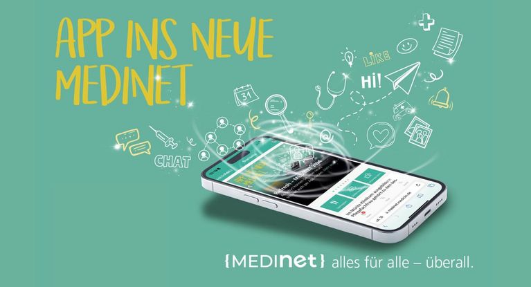 Login – ganz einfach ins neue MEDINET